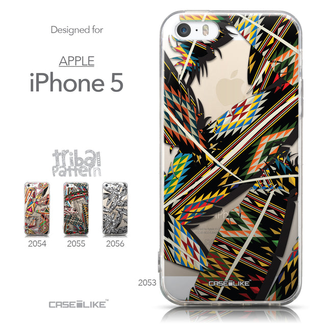 Collection - CASEiLIKE Apple iPhone 5GS back cover Indian 2053 Tribal Theme Pattern