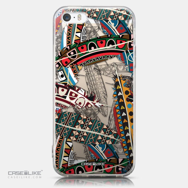 CASEiLIKE Apple iPhone 5GS back cover Indian 2055 Tribal Theme Pattern