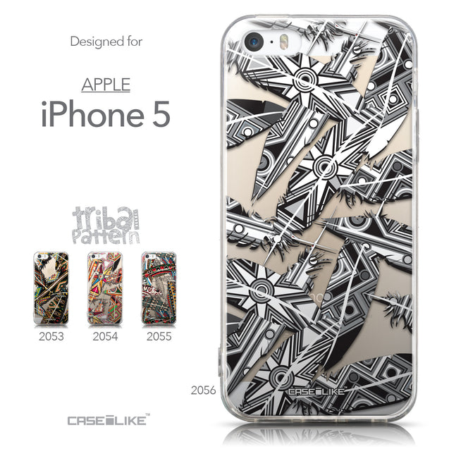 Collection - CASEiLIKE Apple iPhone 5GS back cover Indian 2056 Tribal Theme Pattern