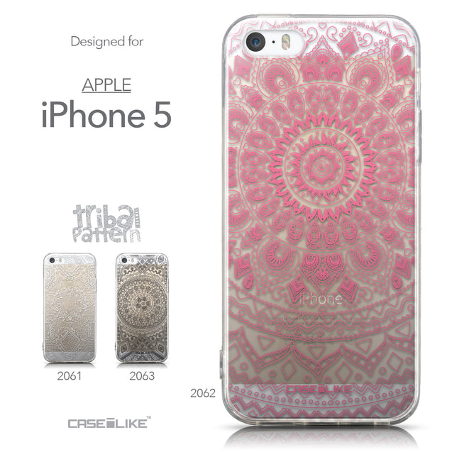 Collection - CASEiLIKE Apple iPhone 5GS back cover Indian Line Art 2062