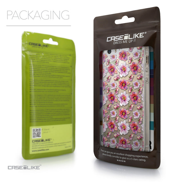 Packaging - CASEiLIKE Apple iPhone 5GS back cover Watercolor Floral 2232