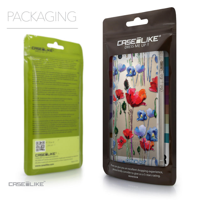 Packaging - CASEiLIKE Apple iPhone 5GS back cover Indian Line Art 2061