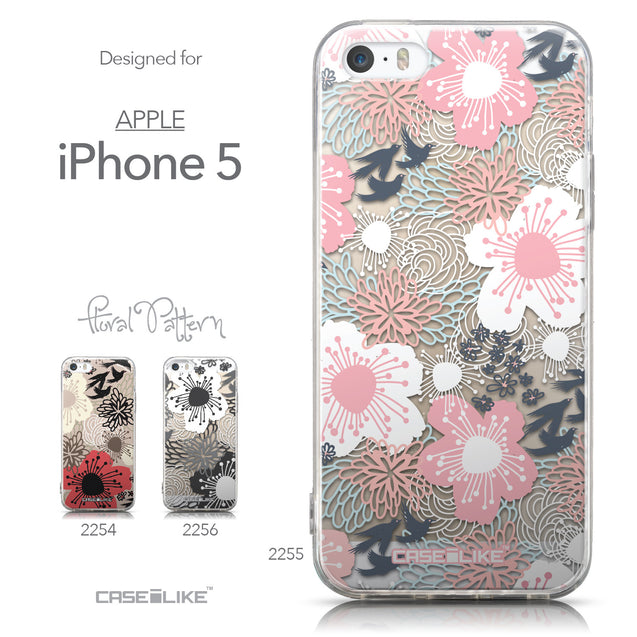 Collection - CASEiLIKE Apple iPhone 5GS back cover Japanese Floral 2255