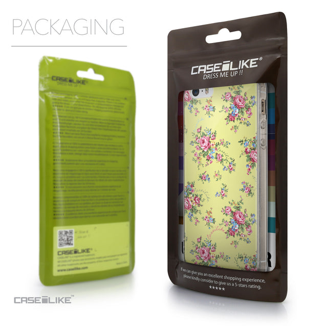 Packaging - CASEiLIKE Apple iPhone 5GS back cover Floral Rose Classic 2264