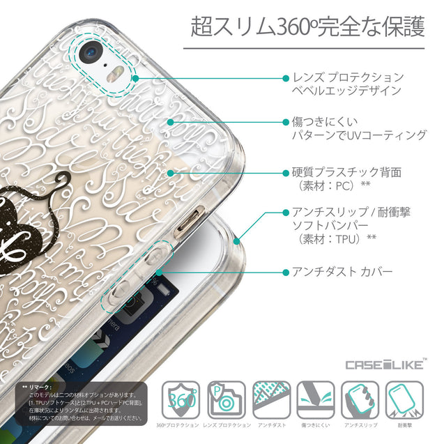 Details in Japanese - CASEiLIKE Apple iPhone 5GS back cover Indian 2053 Tribal Theme Pattern