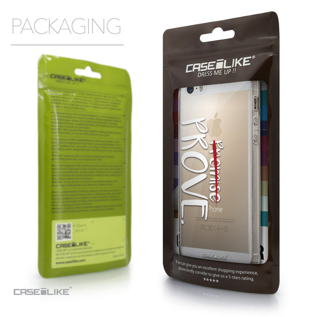 Packaging - CASEiLIKE Apple iPhone 5GS back cover Quote 2409