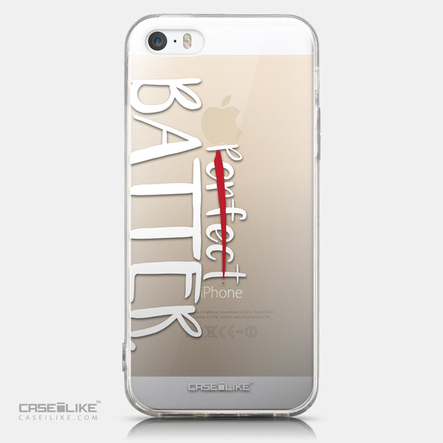 CASEiLIKE Apple iPhone 5GS back cover Quote 2410