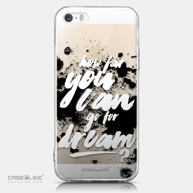 CASEiLIKE Apple iPhone 5GS back cover Quote 2413