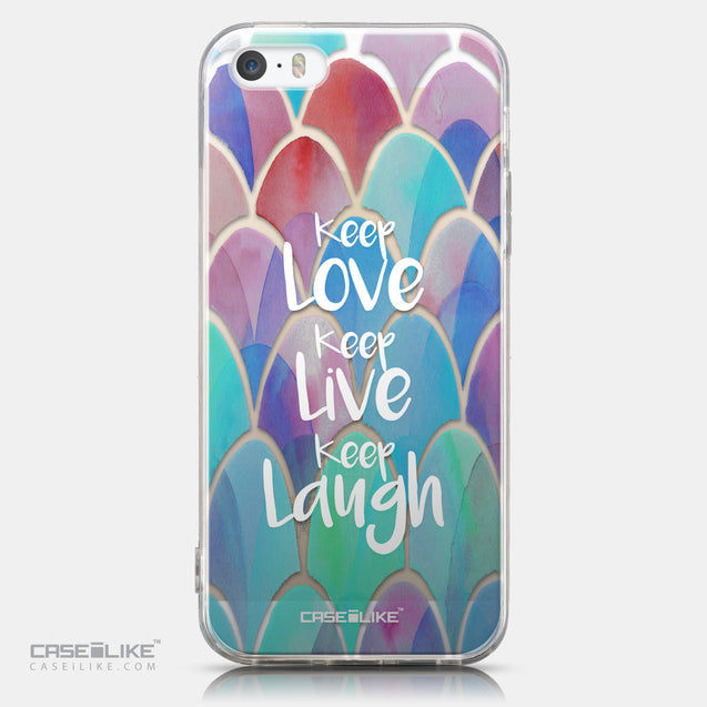 CASEiLIKE Apple iPhone 5GS back cover Quote 2417