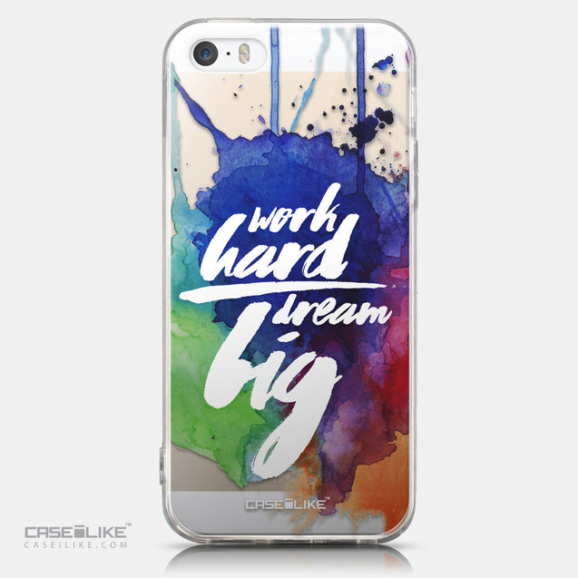 CASEiLIKE Apple iPhone 5GS back cover Quote 2422