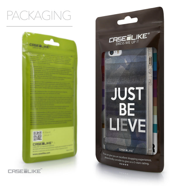 Packaging - CASEiLIKE Apple iPhone 5GS back cover Quote 2430