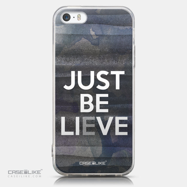 CASEiLIKE Apple iPhone 5GS back cover Quote 2430