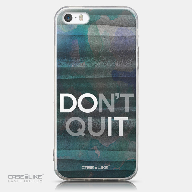 CASEiLIKE Apple iPhone 5GS back cover Quote 2431