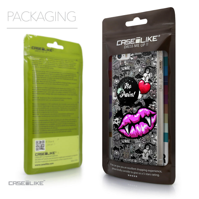 Packaging - CASEiLIKE Apple iPhone 5GS back cover Graffiti 2708