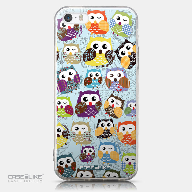 CASEiLIKE Apple iPhone 5GS back cover Owl Graphic Design 3312