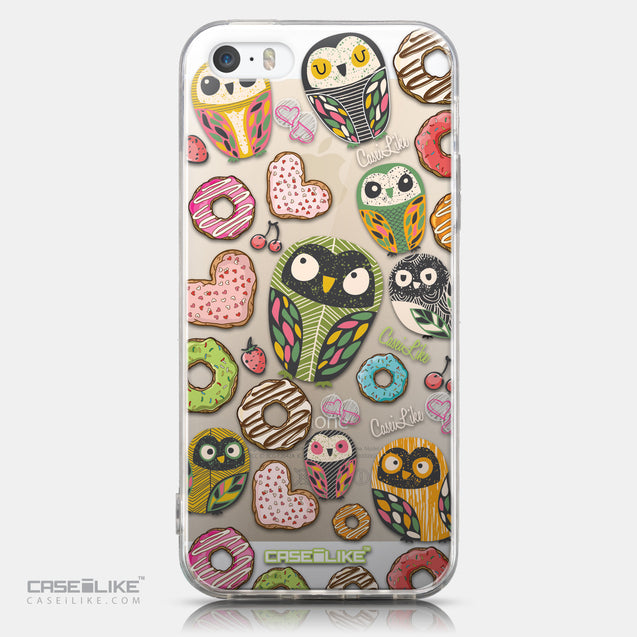 CASEiLIKE Apple iPhone 5GS back cover Owl Graphic Design 3315