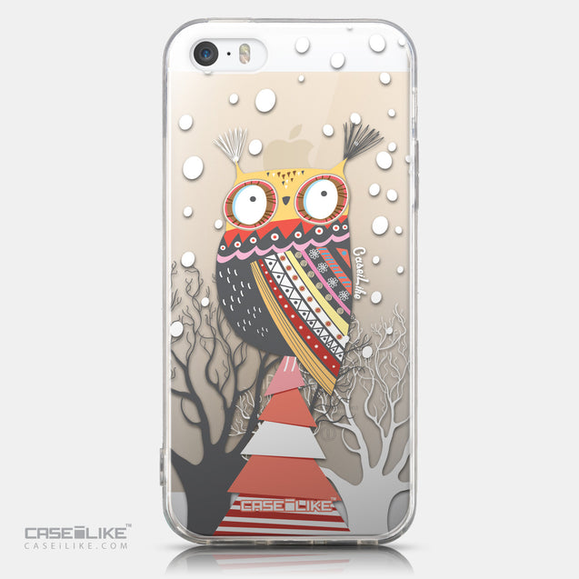 CASEiLIKE Apple iPhone 5GS back cover Owl Graphic Design 3317