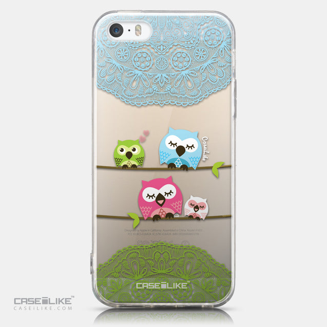 CASEiLIKE Apple iPhone 5GS back cover Owl Graphic Design 3318