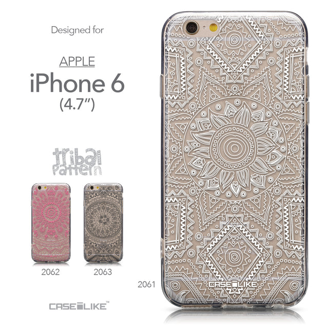 Collection - CASEiLIKE Apple iPhone 6 back cover Indian Line Art 2061