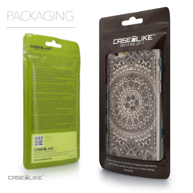 Packaging - CASEiLIKE Apple iPhone 6 back cover Indian Line Art 2063