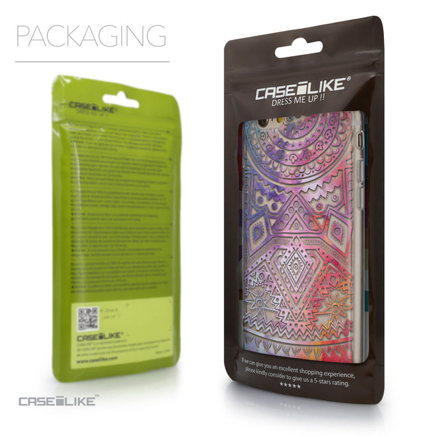 Packaging - CASEiLIKE Apple iPhone 6 back cover Indian Line Art 2065