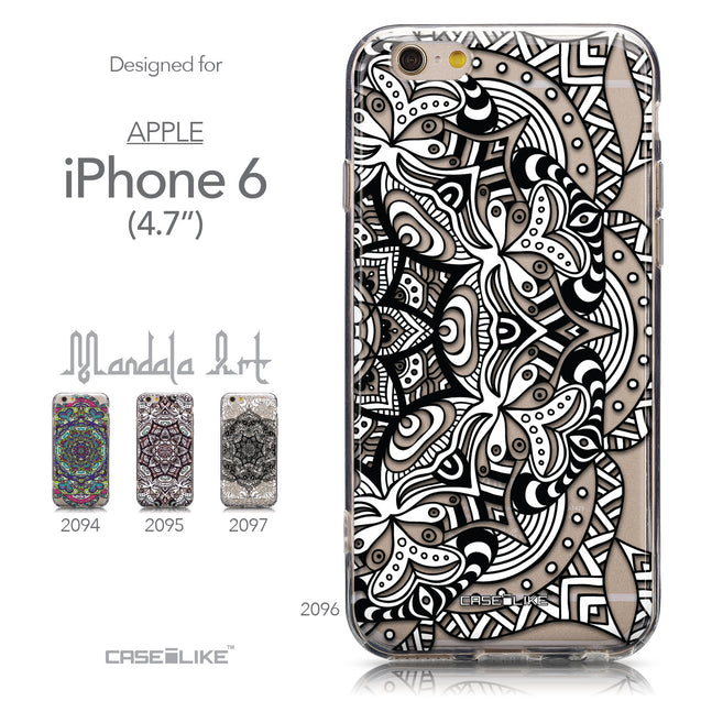 Collection - CASEiLIKE Apple iPhone 6 back cover Mandala Art 2096