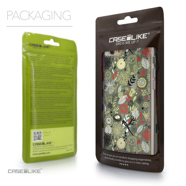Packaging - CASEiLIKE Apple iPhone 6 back cover Spring Forest Gray 2243