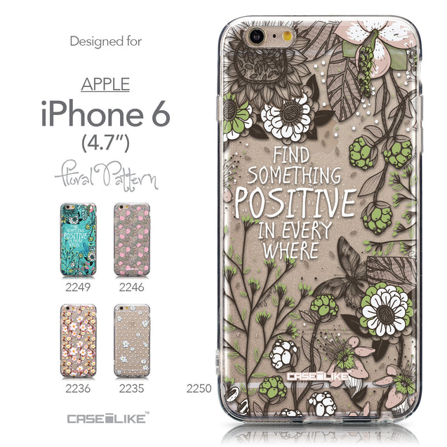 Collection - CASEiLIKE Apple iPhone 6 back cover Blooming Flowers 2250