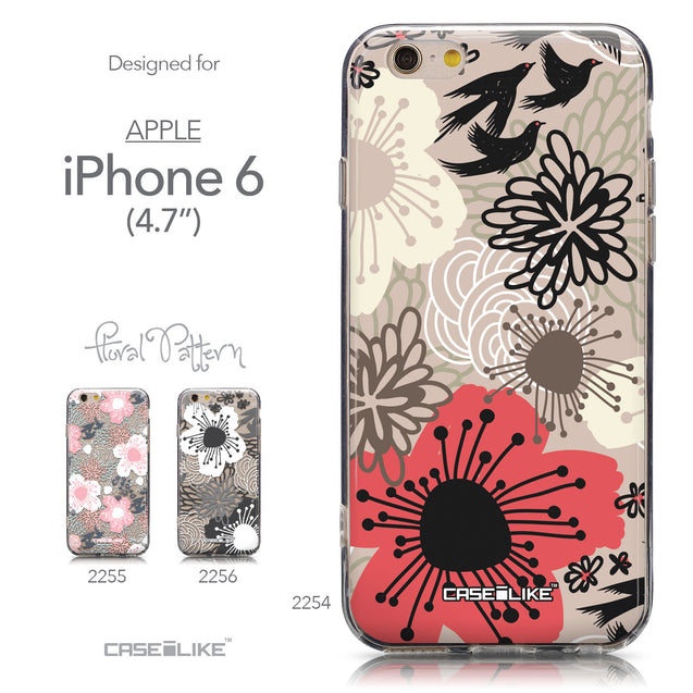 Collection - CASEiLIKE Apple iPhone 6 back cover Japanese Floral 2254