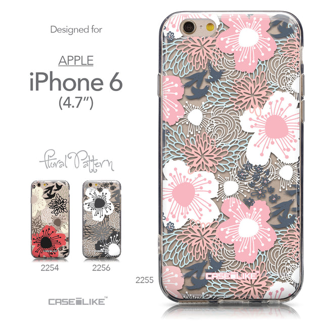 Collection - CASEiLIKE Apple iPhone 6 back cover Japanese Floral 2255
