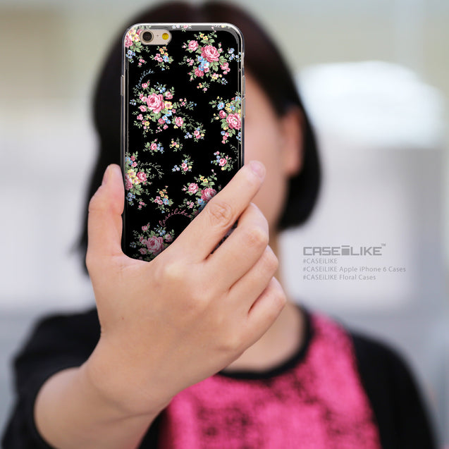 Share - CASEiLIKE Apple iPhone 6 back cover Floral Rose Classic 2261