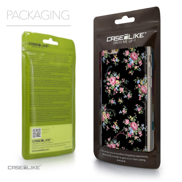 Packaging - CASEiLIKE Apple iPhone 6 back cover Floral Rose Classic 2261