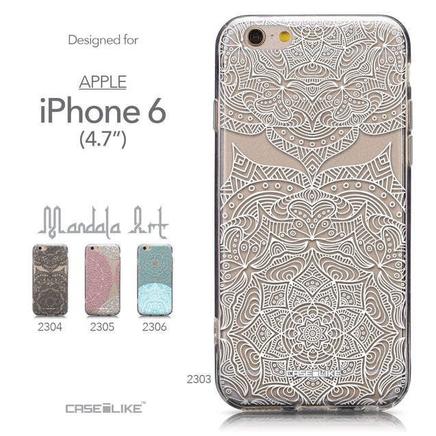 Collection - CASEiLIKE Apple iPhone 6 back cover Mandala Art 2303
