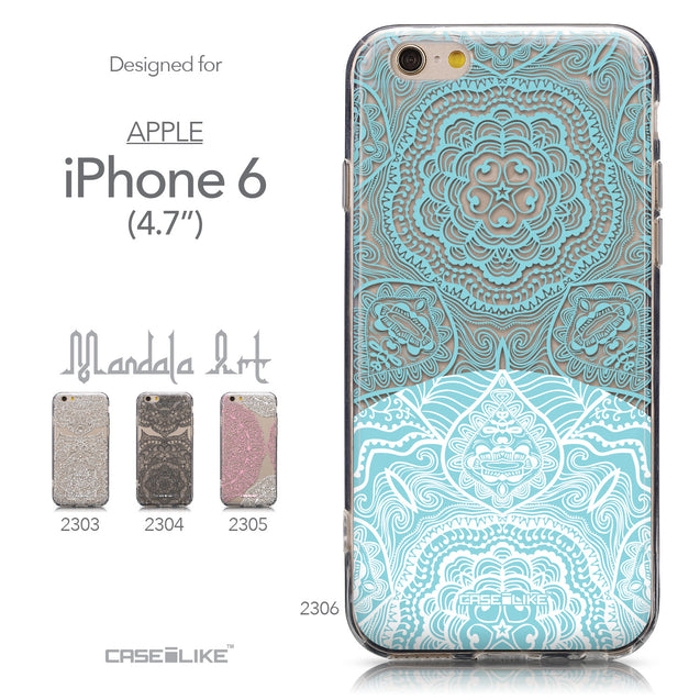 Collection - CASEiLIKE Apple iPhone 6 back cover Mandala Art 2306