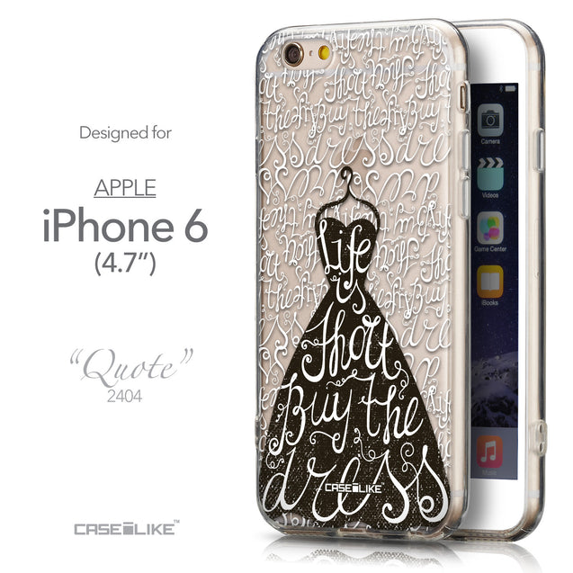 Front & Side View - CASEiLIKE Apple iPhone 6 back cover Indian 2053 Tribal Theme Pattern