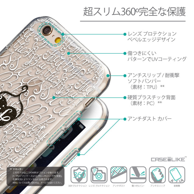 Details in Japanese - CASEiLIKE Apple iPhone 6 back cover Indian 2053 Tribal Theme Pattern