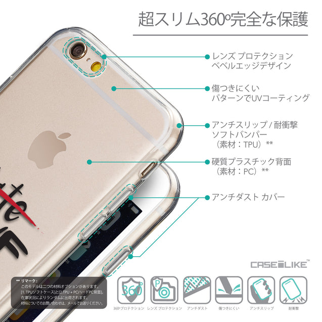 Details in Japanese - CASEiLIKE Apple iPhone 6 back cover Quote 2406