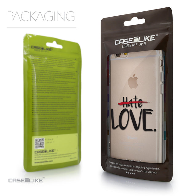 Packaging - CASEiLIKE Apple iPhone 6 back cover Quote 2406