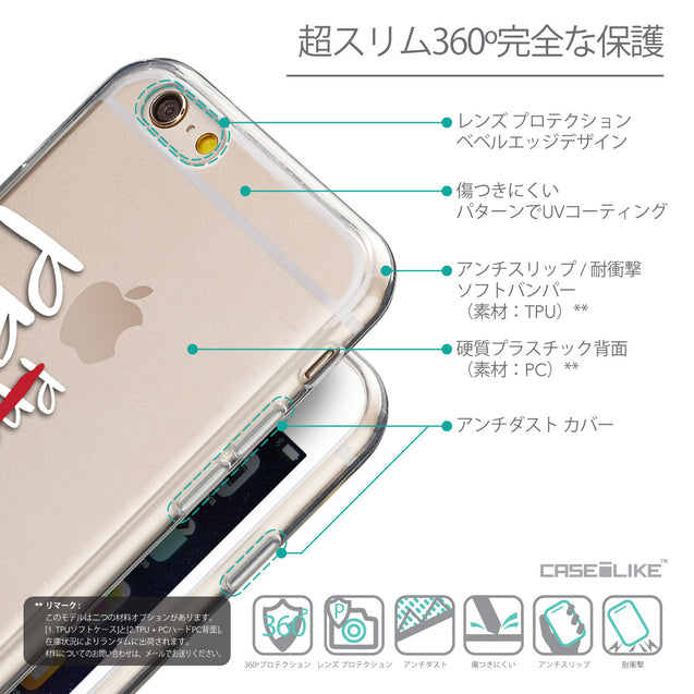 Details in Japanese - CASEiLIKE Apple iPhone 6 back cover Quote 2409