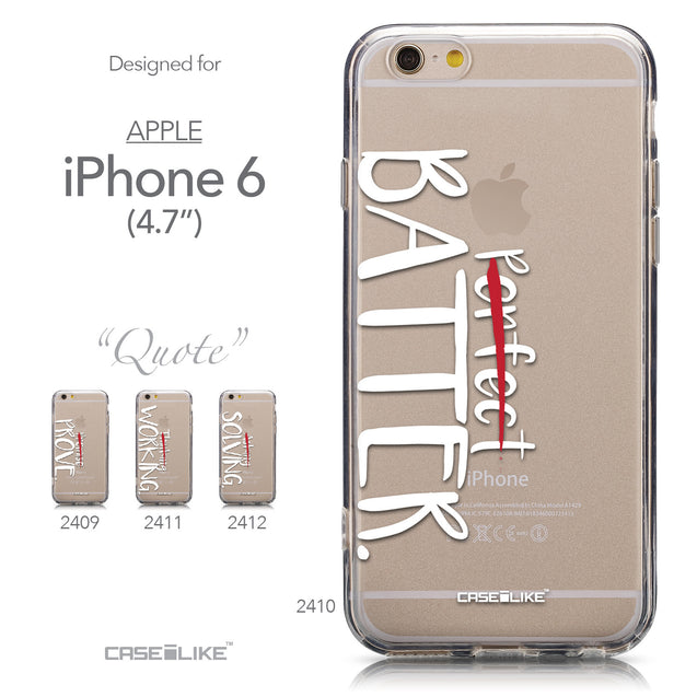 Collection - CASEiLIKE Apple iPhone 6 back cover Quote 2410