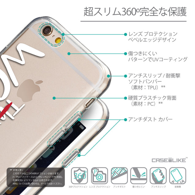 Details in Japanese - CASEiLIKE Apple iPhone 6 back cover Quote 2411