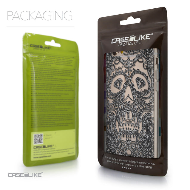 Packaging - CASEiLIKE Apple iPhone 6 back cover Art of Skull 2524