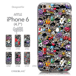 Collection - CASEiLIKE Apple iPhone 6 back cover Graffiti 2703