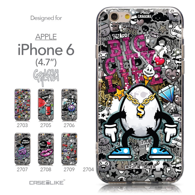 Collection - CASEiLIKE Apple iPhone 6 back cover Graffiti 2704