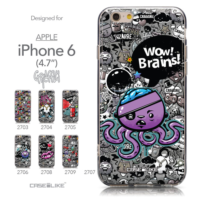 Collection - CASEiLIKE Apple iPhone 6 back cover Graffiti 2707