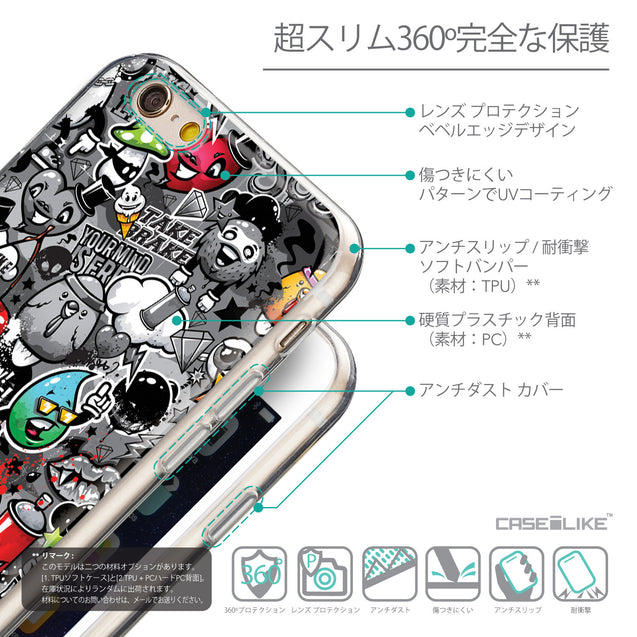 Details in Japanese - CASEiLIKE Apple iPhone 6 back cover Graffiti 2709