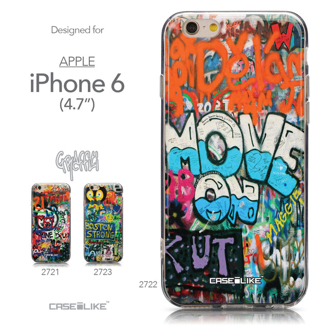 Collection - CASEiLIKE Apple iPhone 6 back cover Graffiti 2722