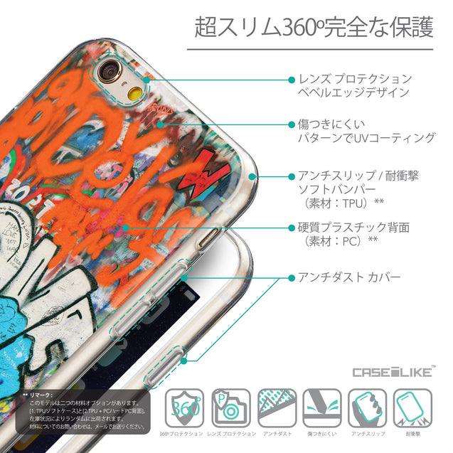 Details in Japanese - CASEiLIKE Apple iPhone 6 back cover Graffiti 2722