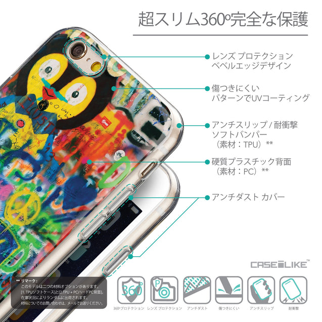 Details in Japanese - CASEiLIKE Apple iPhone 6 back cover Graffiti 2723