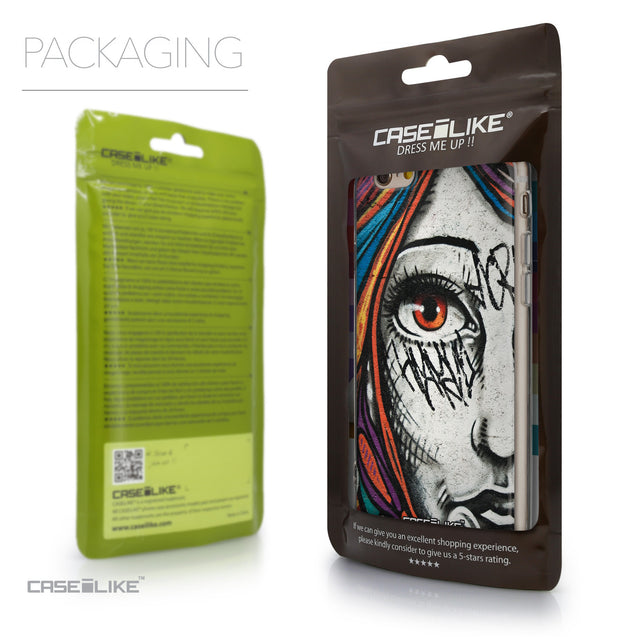 Packaging - CASEiLIKE Apple iPhone 6 back cover Graffiti Girl 2724